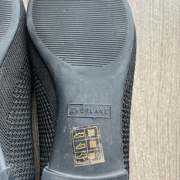 *last chance clearance sale* Everlane The 40-Hour Flat in ReKnit Black Like New - Picture 11 of 13